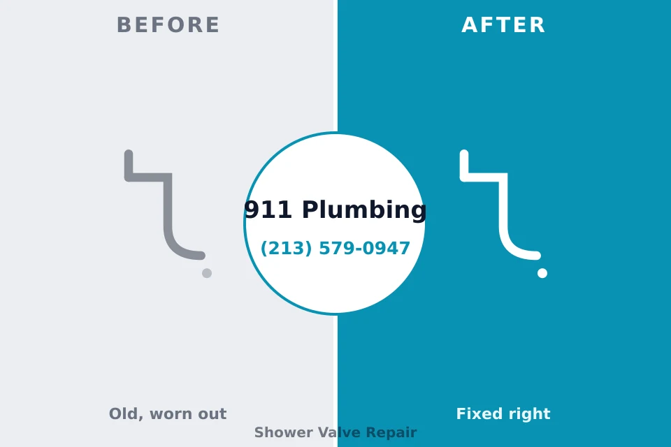 Before and after: plumbing company Fruita, CO